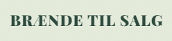 Brænde til salg